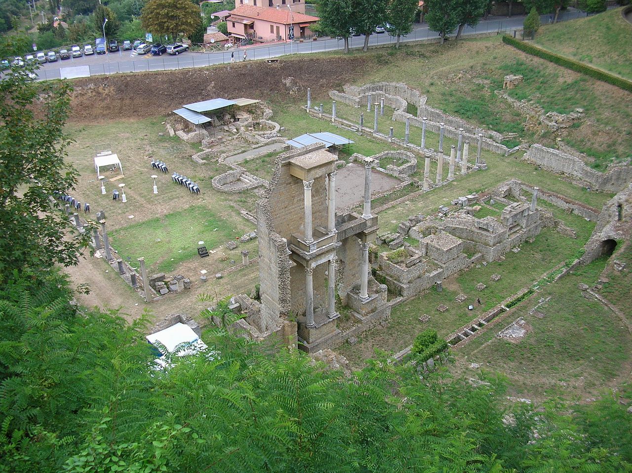 Volterra il teatro romano